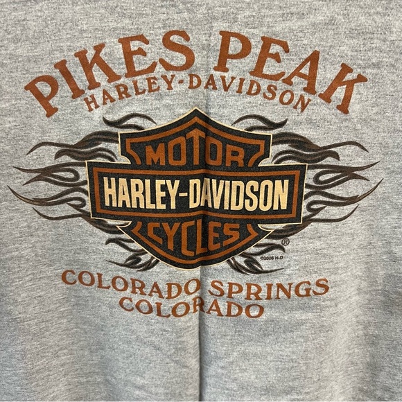 Men's HARLEY DAVIDSON TAZ PIKES PEAK T-shirt Size XL****Vintage - Picture 3 of 7